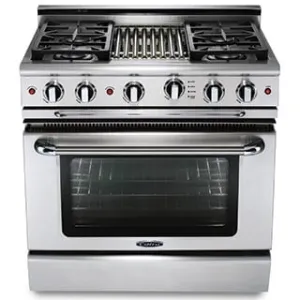 Capital GSCR364G Precision 36" Gas Self Clean Range Professional Ranges commercial oven for home kitchen