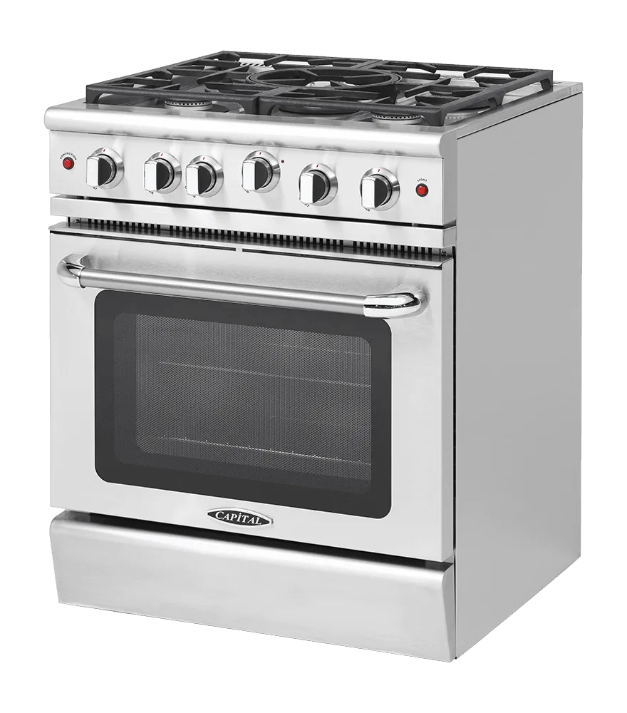 Capital MCR305 Precision 30" Gas Manual Clean Range