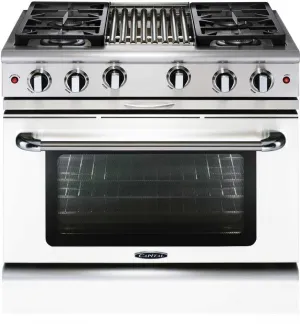 Capital MCR364B Precision 36" Gas Manual Clean Range Professional Ranges commercial oven for home kitchen