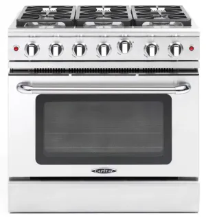 Capital MCR366 Precision 36" Gas Manual Clean Range Professional Ranges commercial oven for home kitchen