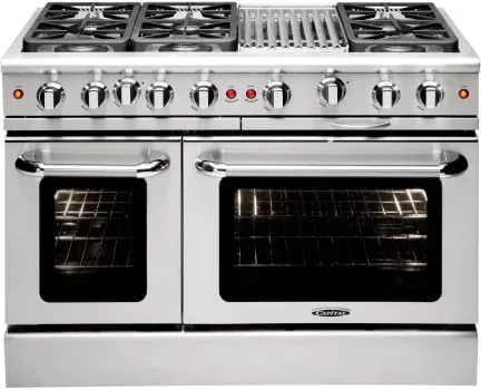 Capital MCR486B Precision 48" Gas Manual Clean Range Professional Ranges commercial oven for home kitchen