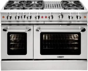 Capital MCR486B Precision 48" Gas Manual Clean Range Professional Ranges commercial oven for home kitchen