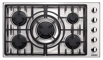 Capital MCT365GS Maestro 36" Gas Cooktop Cooktops 5 burner cooktops sale