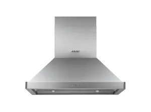 Dacor DHI361 36" Chimney Island Hood, Silver Stainless Steel Professional Hoods high-end range hoods for chefs