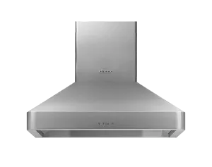 Dacor DHW361 36" Chimney Wall Hood, Silver Stainless Steel Ventilation Range Hoods high suction kitchen exhaust hood