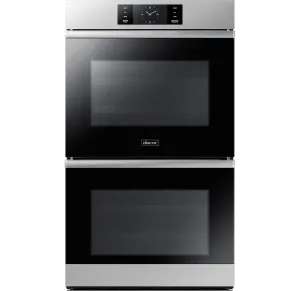 Dacor DOB30M977DS 30" Steam-Assisted Double Wall Oven, Silver Stainless Steel Wall Ovens 27 inch wall oven built-in
