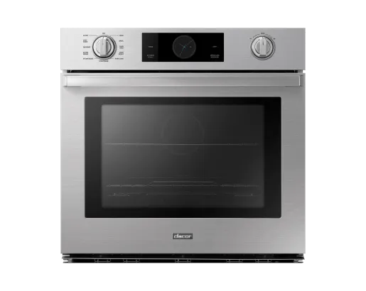 Dacor DOB30P977SS 30" Steam-Assisted Single Wall Oven, Silver Stainless Steel Single Wall Ovens single oven with self-cleaning feature
