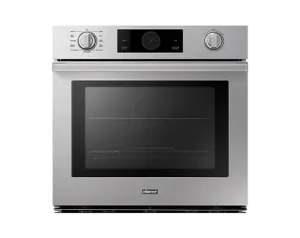 Dacor DOB30T977SS 30" Steam-Assisted Single Wall Oven, Silver Stainless Steel Single Wall Ovens single oven with self-cleaning feature