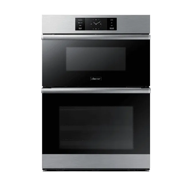 Dacor DOC30M977DS 30" Combi Wall Oven, Silver Stainless Steel Microwave Wall Oven Combos built-in oven microwave combo stainless