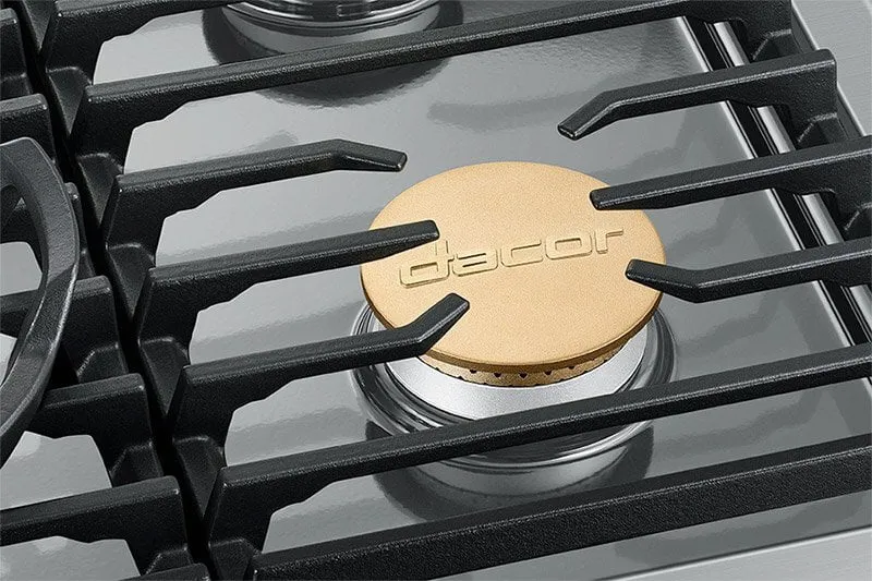 Dacor DTT48M976AS 48" Rangetop, Silver Stainless Steel, High Altitude Liquid Propane
