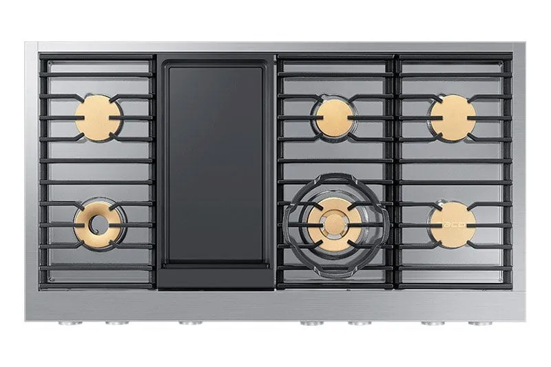 Dacor DTT48M976PS 48" Rangetop, Silver Stainless Steel, Liquid Propane