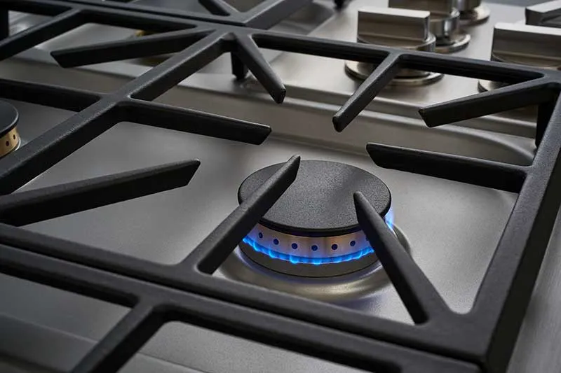 Dacor HDCT365GSNGH 36" Dual Gas Cooktop, Natural Gas/High Altitude
