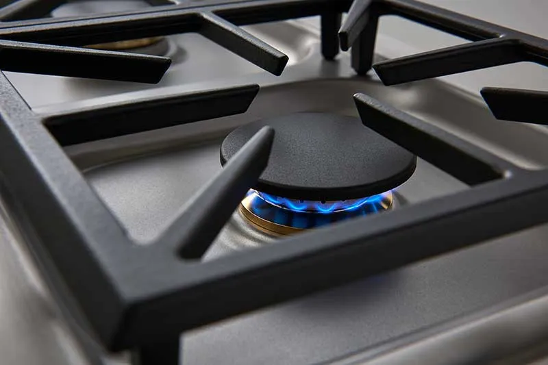 Dacor HDCT365GSNGH 36" Dual Gas Cooktop, Natural Gas/High Altitude