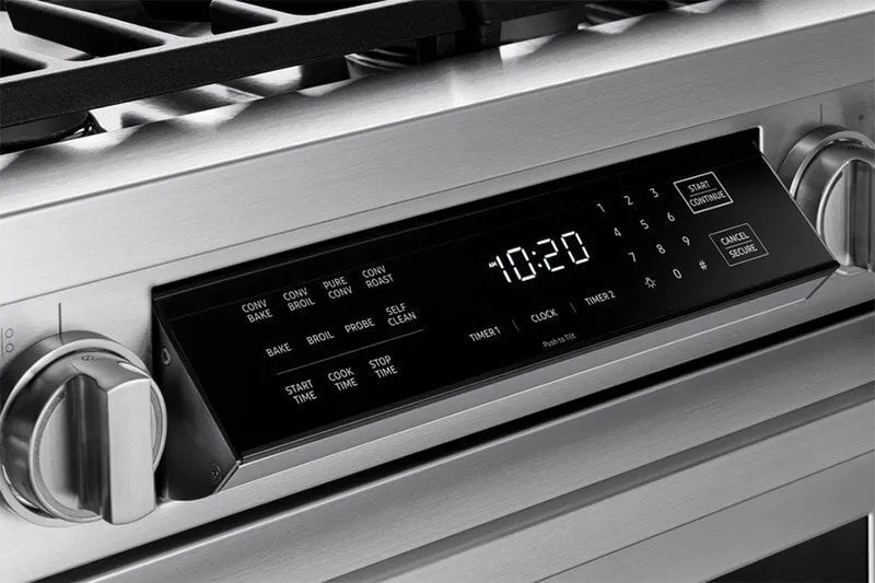 Dacor HDPR36SNGH 36" Dual Fuel Pro Range, Silver Stainless Steel, Natural Gas/High Alttitude
