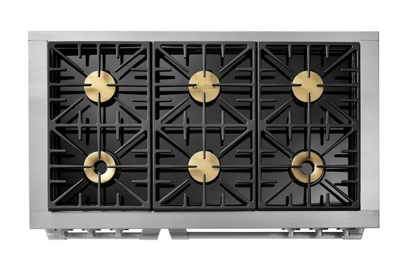 Dacor HDPR48CLP 48" Dual Fuel Pro Range, Dacormatch, Liquid Propane