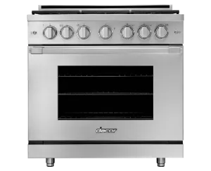 Dacor HGPR36CNGH 36" Gas Pro Range, Dacormatch Natural Gas/High Altitude Professional Ranges commercial oven for home kitchen