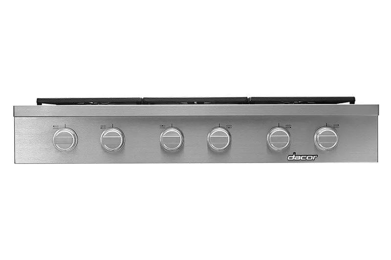 Dacor HRTP486SNGH 48" Rangetop, Natural Gas, High Altitude