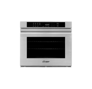 Dacor HWO127FS 27" Single Wall Oven, Silver Stainless Steel With Flush Handle Wall Ovens 27 inch wall oven built-in