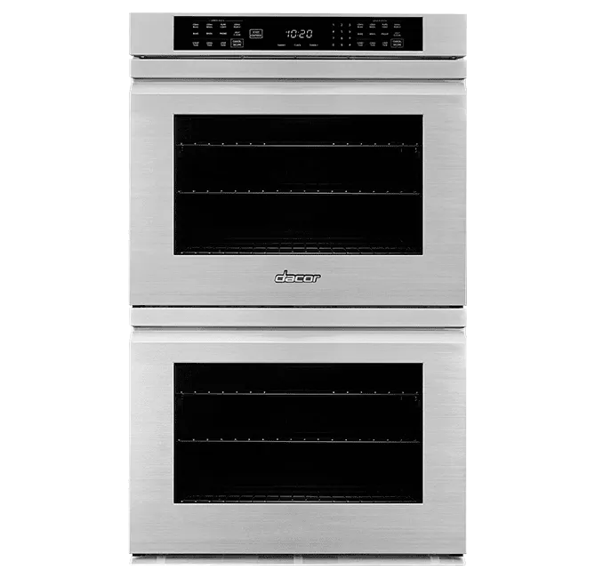Dacor HWO227FS 27" Double Wall Oven, Silver Stainless Steel With Flush Handle Double Wall Ovens built-in double oven 30 inch