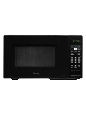 Danby DBMW0721BBB Danby 0.7 Cu. Ft. Countertop Microwave In Black Countertop Microwaves compact countertop microwave oven