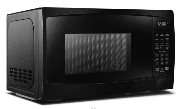 Danby DBMW1120BBB Danby 1.1 Cuft Black Microwave Countertop Microwaves compact countertop microwave oven