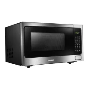 Danby DDMW1125BBS Danby Designer 1.1 Cuft Microwave With Stainless Steel Front Microwave Ovens large capacity kitchen microwave