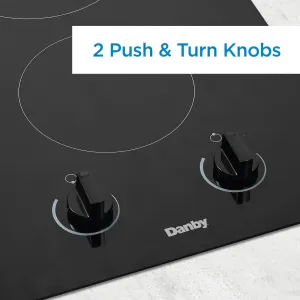 Danby DRC14A1BD Danby 14-Inch Radiant 2 Burner Cooktop Cooktops 30 inch cooktop online
