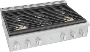 Electrolux ECCG3672AS 36" Gas Rangetop Gas 4 burner gas range for kitchen