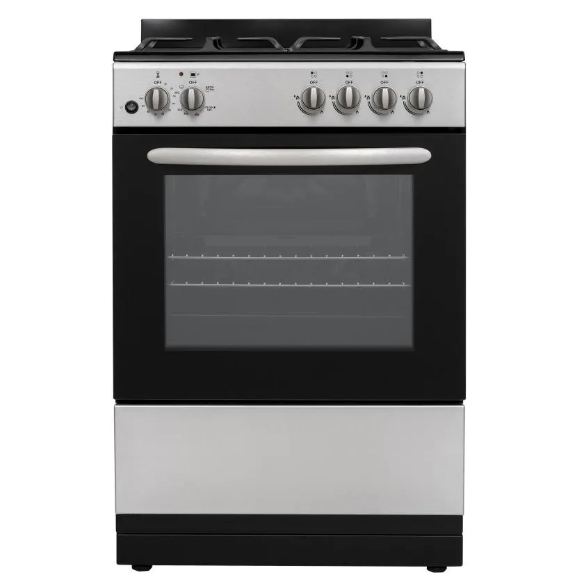 Element Appliance EGR244MCCS Element 2.4 Cu. Ft. 24 Gas Range - Stainless Steel (Egr244Mccs) Freestanding Ranges freestanding dual fuel range 30 inch