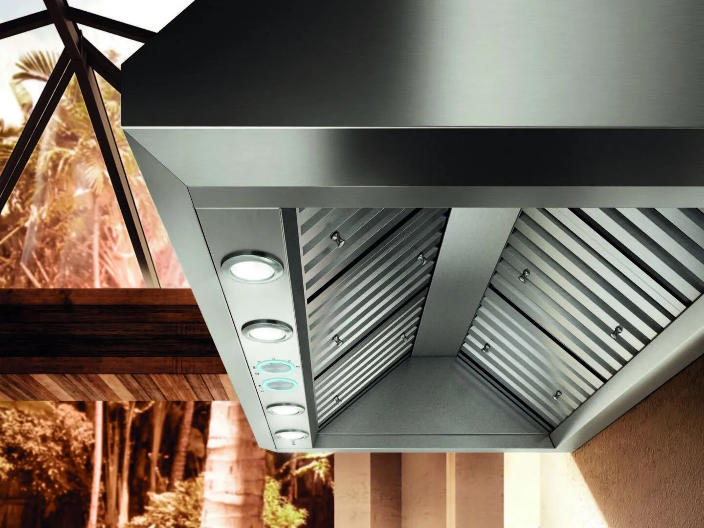 Elica ECP136SS Capri 36" Outdoor Hood