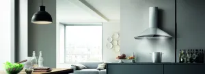 Elica EFG630S1 Foglia 30" Ss Ducted Hoods stainless steel vent hood ducted