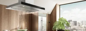 Elica ESL636S3 Salice Island 36" Ventilation Range Hoods high suction kitchen exhaust hood