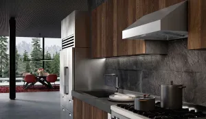 Faber BREV361SS600 36" X 11" Under Cabinet Hood Ducted Hoods high cfm ducted range hood