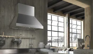 Faber CAPR36SS600 36" Pro Canopy Wall Hood Ventilation Range Hoods high suction kitchen exhaust hood