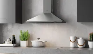 Faber CLPL36SSV2 36" Pyramid Shape Wall Hood With Variable Air Management Ducted Hoods high cfm ducted range hood
