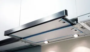 Faber CRIS24SS300 24" Slide Out Under Cabinet Hood Ducted Hoods stainless steel vent hood ducted