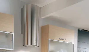 Faber CYLN15SS600 15" Diameter Round Wall Hood Ducted Hoods under cabinet ducted hood