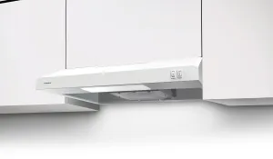 Faber LEVE24WH200 24" Under Cabinet Hood White Ducted Hoods high cfm ducted range hood
