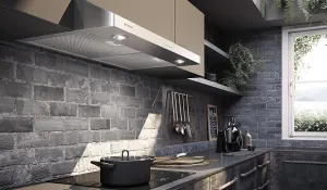 Faber LEVG30SS300 30" Under Cabinet Hood Stainless Steel Ducted Hoods high cfm ducted range hood