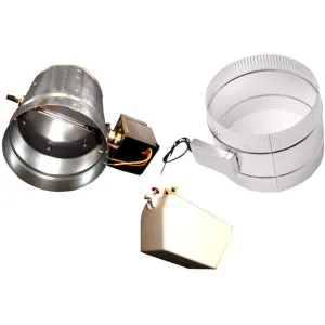 Faber MUDAMPER8 8" Make Up Air Kits Hood Accessories universal vent hood kits