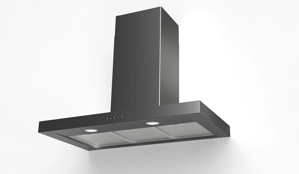 Faber STIL30BSV 30" T-Shape Chimney Wall Hood With Variable Air Management Ducted Hoods under cabinet ducted hood