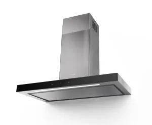 Faber STSP30SSV Stilo Suprema 30 Bk Glass / Ss, Vam - 600/395/295 Ventilation Range Hoods high suction kitchen exhaust hood