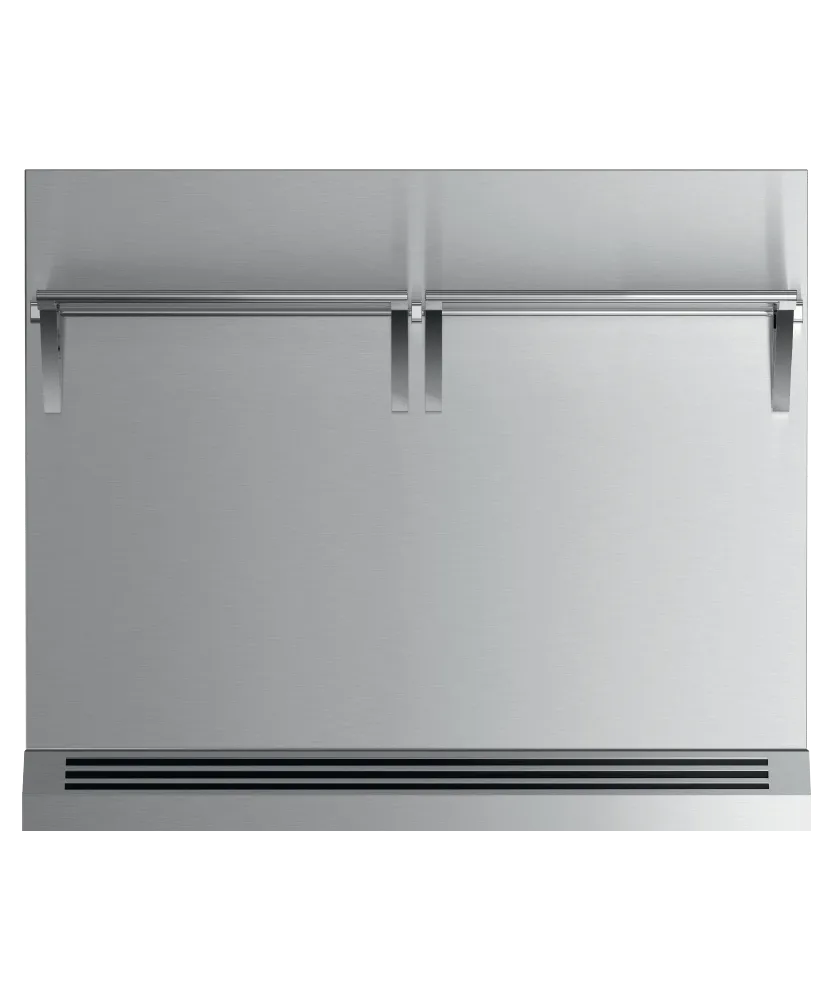 Fisher & Paykel BGRV23036H 36" Range Backguard For Combustible Situation Range Accessories stove ignition switch kits