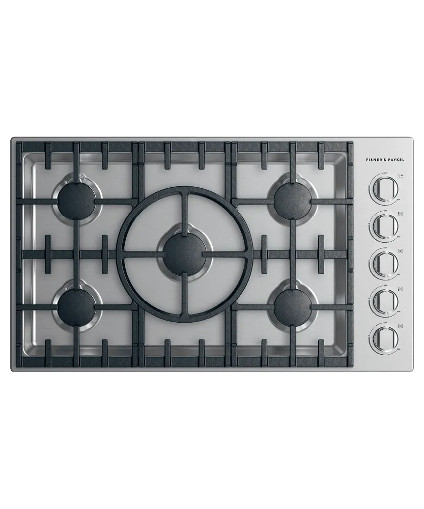 Fisher & Paykel CDV2365LN Gas Cooktop, 36", Lpg Cooktops 30 inch cooktop online