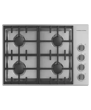 Fisher & Paykel CDV3304HN Gas Cooktop, 30" Gas 4 burner gas range for kitchen