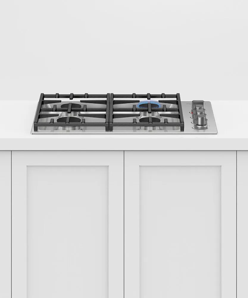 Fisher & Paykel CDV3304HN Gas Cooktop, 30"