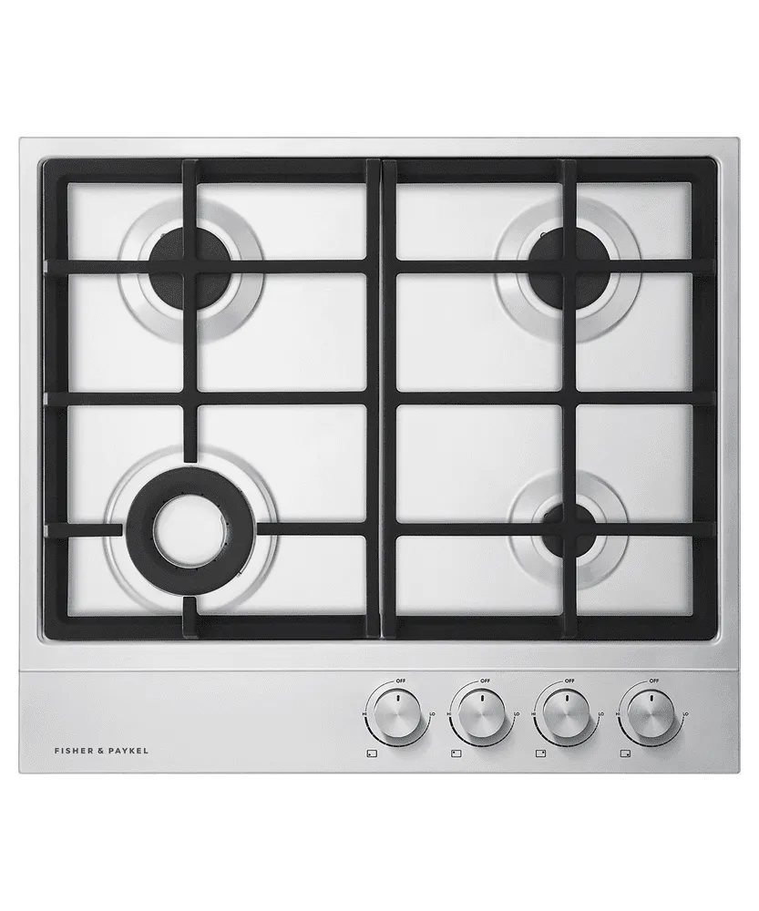 Fisher & Paykel CG244DLPX1N Gas On Steel Cooktop, 24", Lpg Cooktops 30 inch cooktop online
