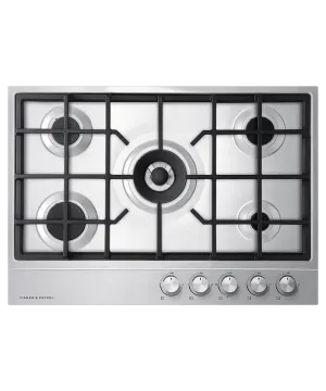 Fisher & Paykel CG305DNGX1N Gas On Steel Cooktop, 30" Gas natural gas range with griddle