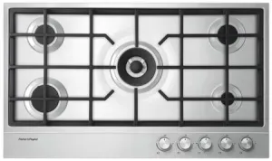 Fisher & Paykel CG365DNGX1N Gas On Steel Cooktop, 36" Cooktops 5 burner cooktops sale