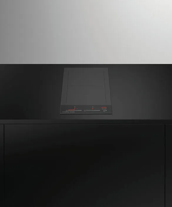 Fisher & Paykel CI122DTB4 Induction Cooktop, 12", 2 Zones, With Smartzone
